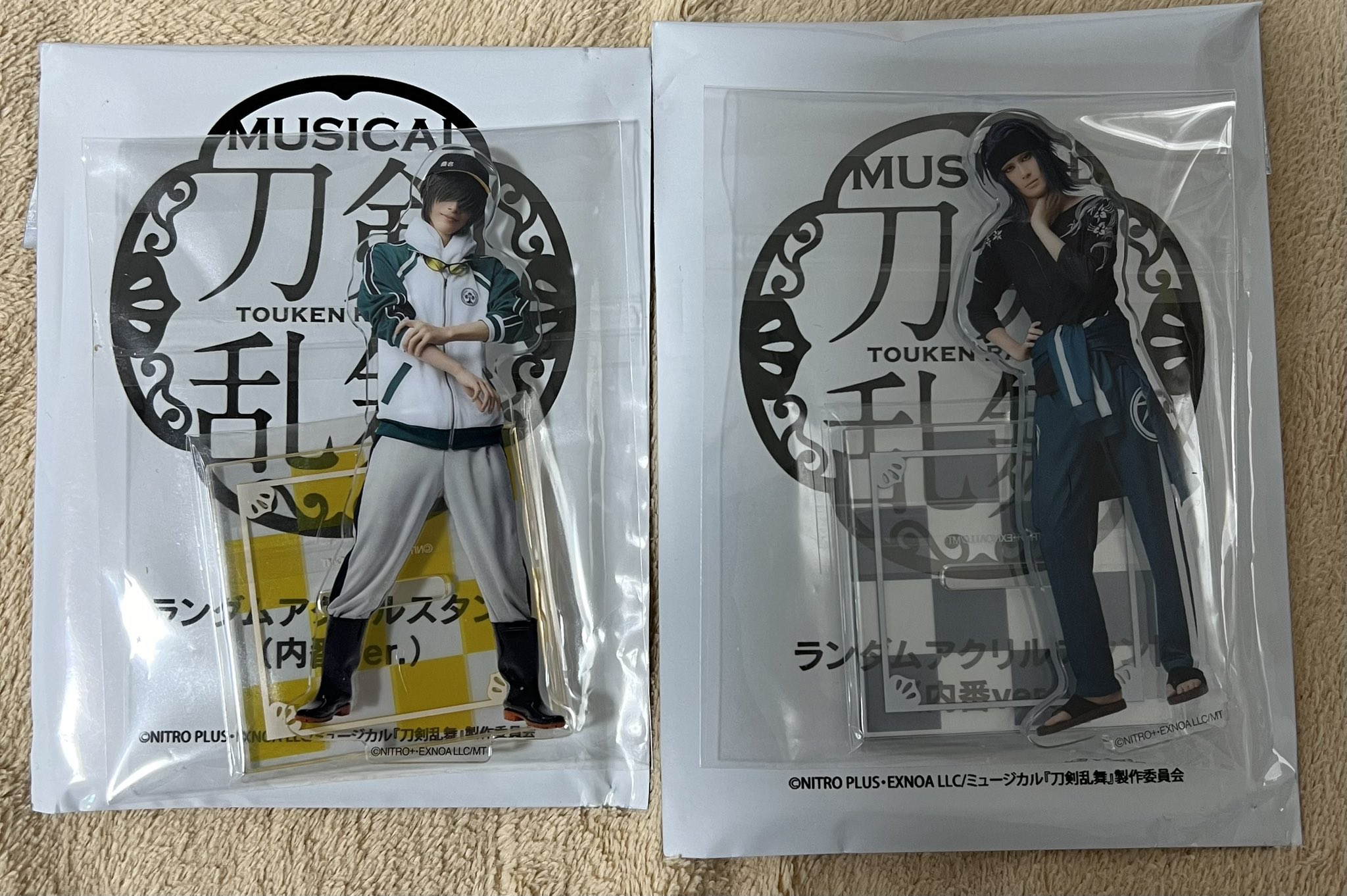 刀ミュ 祝玖寿 アクスタ ふぉと にっかり青江 ランダム