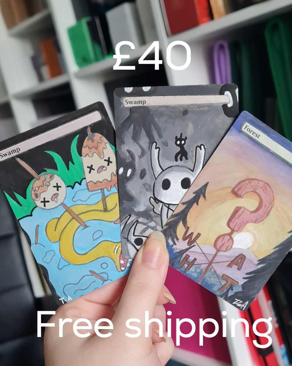 2 sale posts today for missing yesterday! 

Princess and yoshi £50 free shipping 

$65 Free shipping 

Land alters ( painted when i first started altering 4 years ago )

£40 free shipping 
$50 free shipping 

Dm to claim ✉️ Paypal only