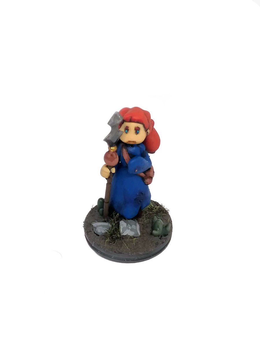 Giallan3D's tweet photo. Mini de Shallan que envíe a pintar a ImperatorForge como prueba de concepto, me ha encantado el resultado https://t.co/zDWTb7NMqY