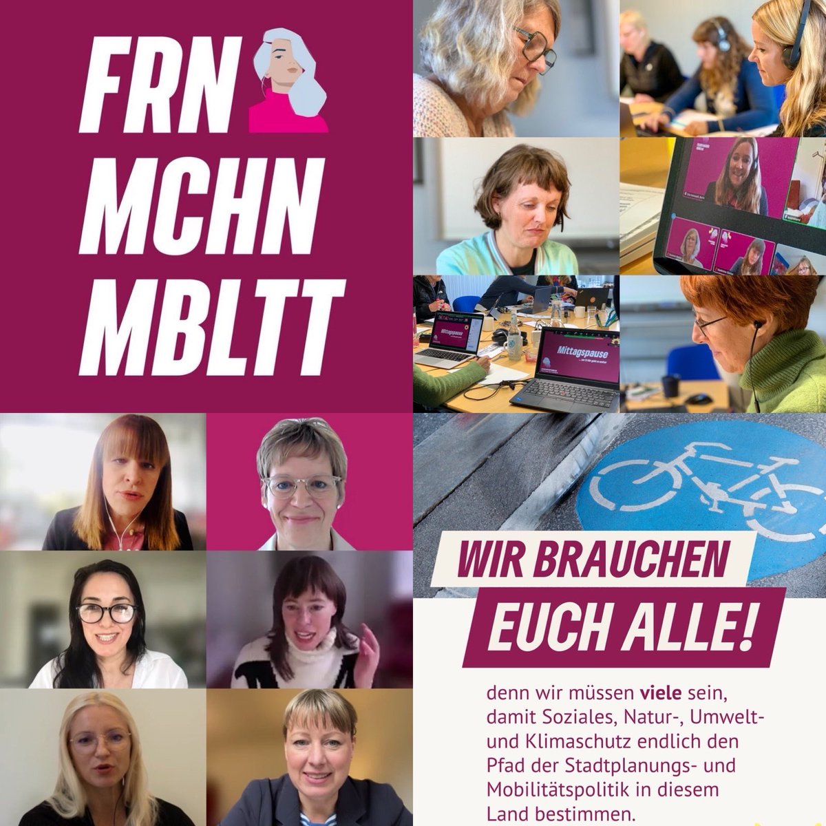 Die 5. FRAUEN MACHEN MOBILITÄT-Konferenz. Großartige Referentinnen, inspirierende Inputs. Danke an alle, die dabei waren. So schaffen wir neue Wege und bringen alle in Bewegung. 
🚴‍♀️🚆🚋🚶‍♀️👩‍🦽🏃‍♀️
#Mobilitätswende