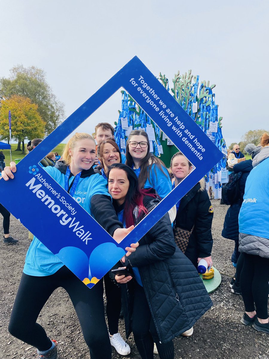F9WardROH's tweet photo. Thank you to all who donated to F9 Alzheimer’s walk! #MemoryWalk #Alzhimerssociety #love #NCA #RoyalOldham https://t.co/he7291CE5G