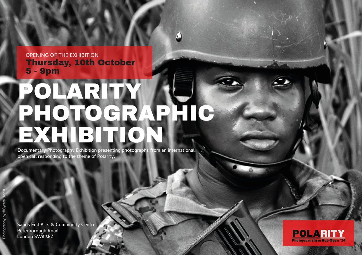 Last day to catch POLARITY photographic exhibition <a href="/SeaccFulham/">SEACCFulham</a> presented by <a href="/PJ_Hub/">Photojournalism Hub</a> 

POLARITY is a Documentary Photography Exhibition presenting photographs from an international open call responding to the theme of Polarity.