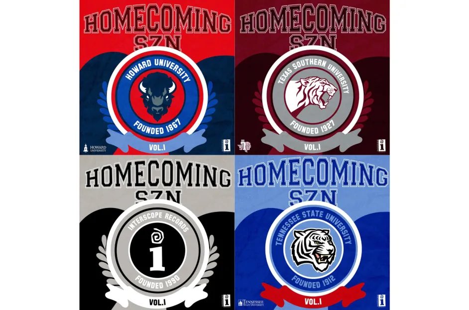 Interscope Geffen A&amp;M Records' "Homecoming SZN" album launches a year-long HBCU initiative.