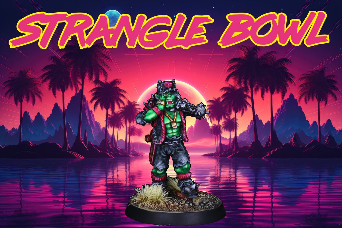 ˡⁱᵗᵗˡᵉ ᵍⁱᵗ ᵖᵃⁱⁿᵗⁱⁿᵍ (@littlegitpaints) on Twitter photo It’s almost <a href="/stranglebowl/">StrangleBowl</a> time! We’re happy to support them again this year by painting this Orc coach prize. Will you win it?! #bloodbowl It’s almost <a href="/stranglebowl/">StrangleBowl</a> time! We’re happy to support them again this year by painting this Orc coach prize. Will you win it?! #bloodbowl