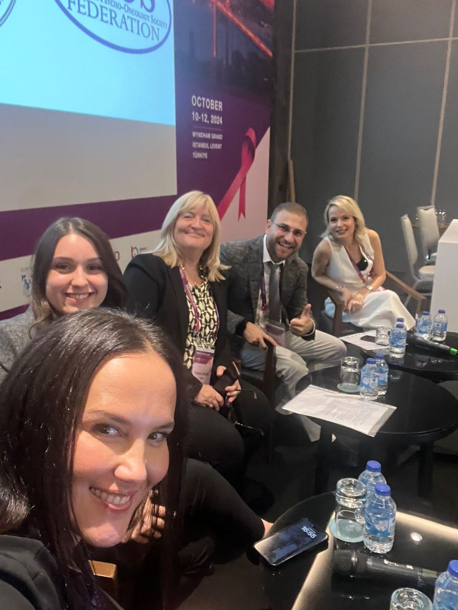 TaniaEstape's tweet photo. Wonderful Session on mental health in breast cancer patients co chaired with my colleague @ozanbahcivan at #breastanbul2024 endorsed by @IPOSPsychoOncol https://t.co/WhtaDcZmW1