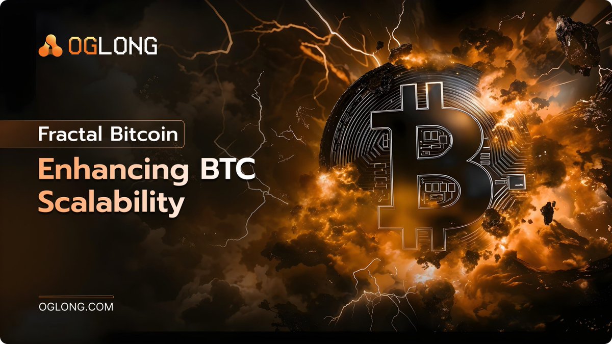OGLong_official's tweet image. Fractal Bitcoin’s recursive architecture brings infinite scalability to the #Bitcoin network without altering its core. By virtualizing Bitcoin’s layers, Fractal enables complex applications like DeFi, stablecoins, and large-scale gaming—directly on Bitcoin. 

With faster,…
