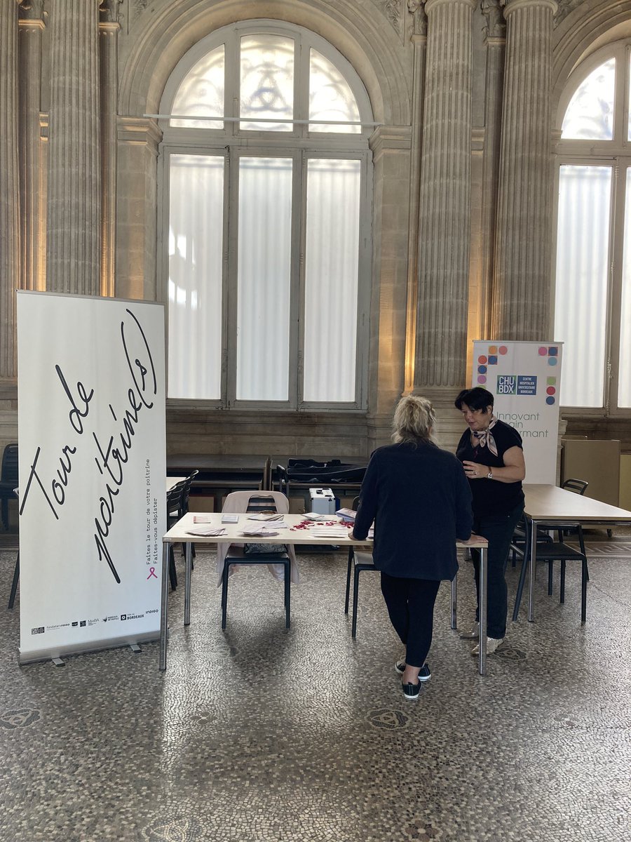 [#OctobreRose] top départ pour le Tour de poitrine(s) <a href="/MusBA_bordeaux/">Musée des Beaux-Arts de Bordeaux</a> ! 

À découvrir les collections du musée sur le thème de la représentation de la femme (complet) + ateliers de sensibilisation au dépistage du cancer du sein 🎀
<a href="/Alexis_Thomas_h/">Alexis THOMAS</a> <a href="/LigueCancer33/">Ligue contre le cancer Gironde</a> <a href="/NicolasTachon/">Nicolas Tachon</a>