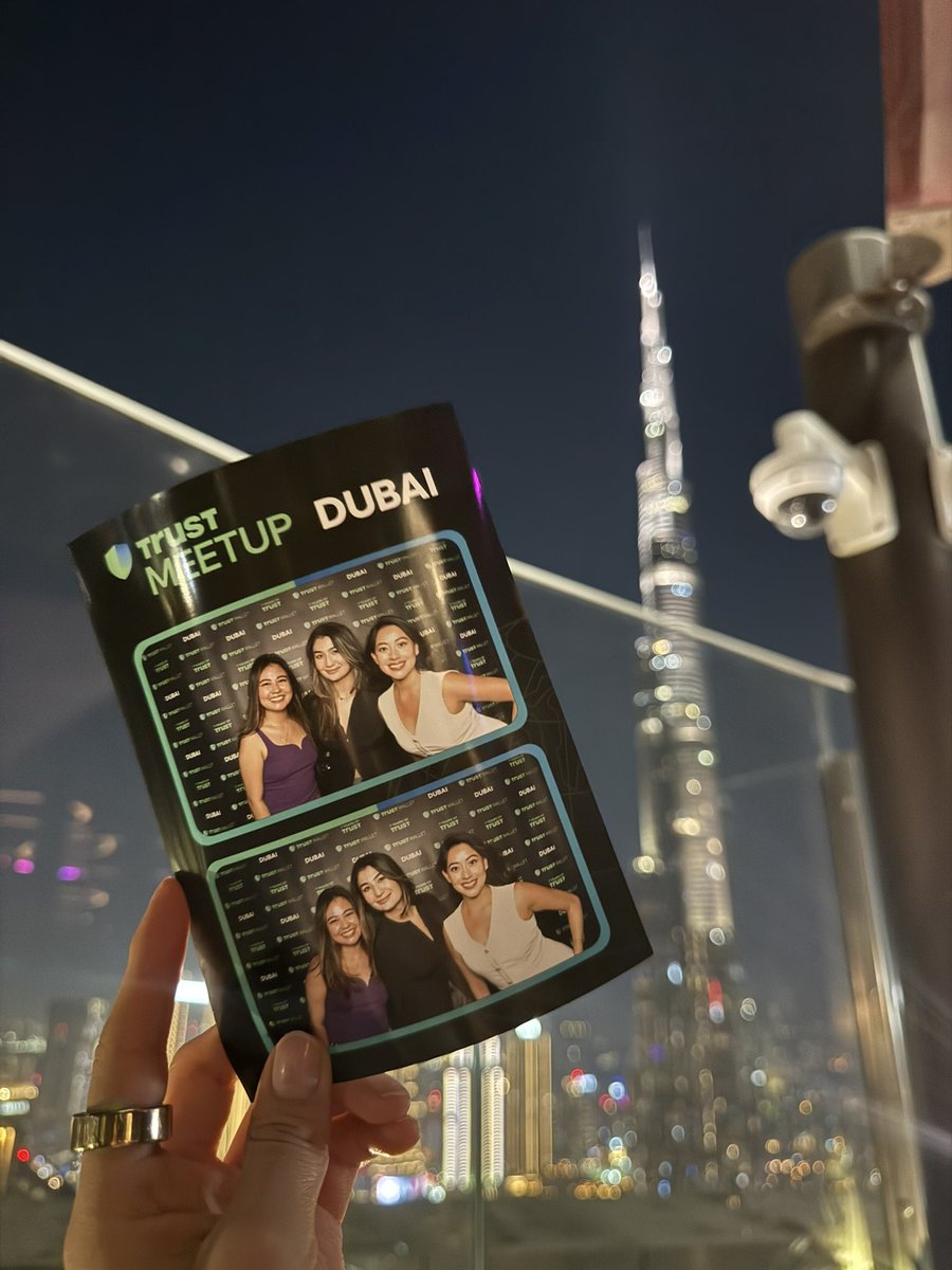 <a href="/TrustWallet/">Trust Wallet</a> meet-up was amazing with <a href="/SitoraMashrapo1/">Sitora 📍🇦🇪</a>