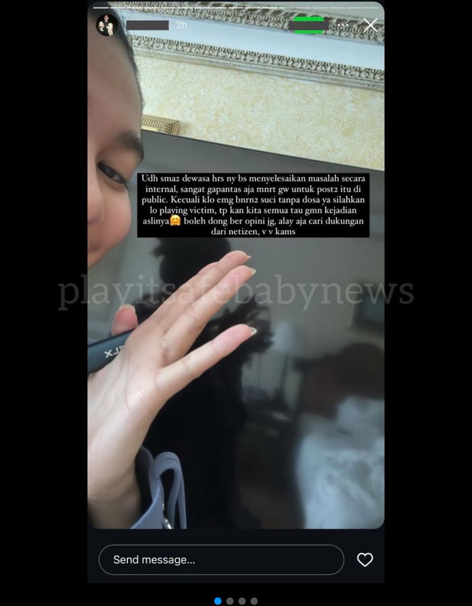 rhanqz's tweet image. heran gua kenapa dah ni cwek tantrum amat, emg rachven minta didukung publik? wkwk malah elu yang keliatan paniknya disini rul😭