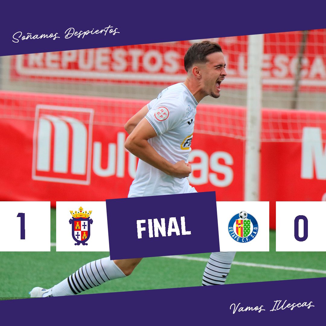 FINAL FINAL FINAAAAALL!! 9️⃣0️⃣ ⚽️🕗

Gran partido del equipo para conseguir la victoria 🤩🔝

CD Illescas 1 - 0 Getafe B

#VamosIllescas
#SoñamosDespiertos
