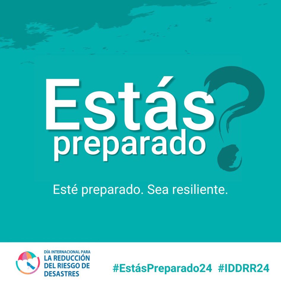 Paola Pontoni Zuñiga (@pao_enf) on Twitter photo Reconocer las amenazas, comprender el riesgo y prepararnos para responder, mejorando capacidades, disminuimos vulnerabilidad y así reducimos el riesgo. #RRD <a href="/UNDRR_Americas/">UNDRR Américas y el Caribe</a> <a href="/PAHOemergencies/">PAHO/WHO Emergencies-OPS/OMS Emergencias</a> Reconocer las amenazas, comprender el riesgo y prepararnos para responder, mejorando capacidades, disminuimos vulnerabilidad y así reducimos el riesgo. #RRD <a href="/UNDRR_Americas/">UNDRR Américas y el Caribe</a> <a href="/PAHOemergencies/">PAHO/WHO Emergencies-OPS/OMS Emergencias</a>