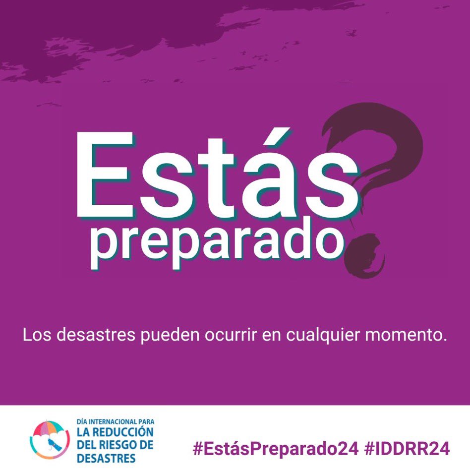 pao_enf's tweet photo. Reconocer las amenazas, comprender el riesgo y prepararnos para responder, mejorando capacidades, disminuimos vulnerabilidad y así reducimos el riesgo. #RRD @UNDRR_Americas @PAHOemergencies https://t.co/ynfKBpjxQq