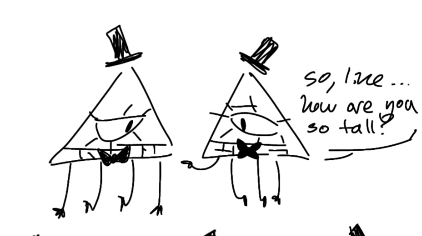 stinkyboej's tweet photo. My bill and @ghosty_artist 's bill
#billcipher #doodle #aughhhh https://t.co/Qmyk1TA3dy
