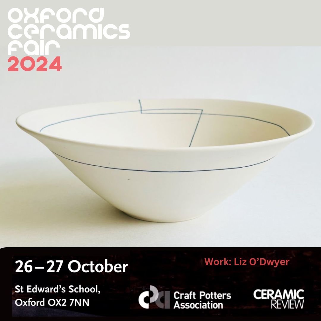 ➡ OXFORD CERAMICS FAIR | NOT LONG TO GO, book today: oxfordceramicsfair.com (link in bio) 

Liz O’Dwyer:
The wheel thrown porcelain pieces I create are both functional and sculptural.

#oxfordceramicsfair #oxfordceramicsfair2024
