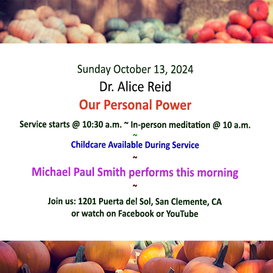 Center for Spiritual Living Capistrano Valley tweet media
