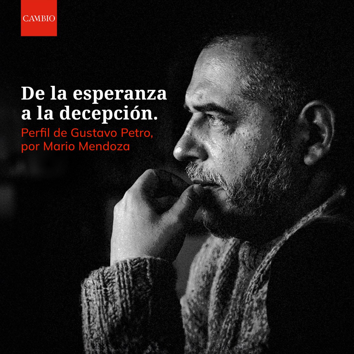 estoescambio's tweet image. El escritor Mario Mendoza escribe para CAMBIO un perfil de los claroscuros del presidente Gustavo Petro.

El articulo completo aquí 👇
cambiocolombia.com/pais/retrato-d…