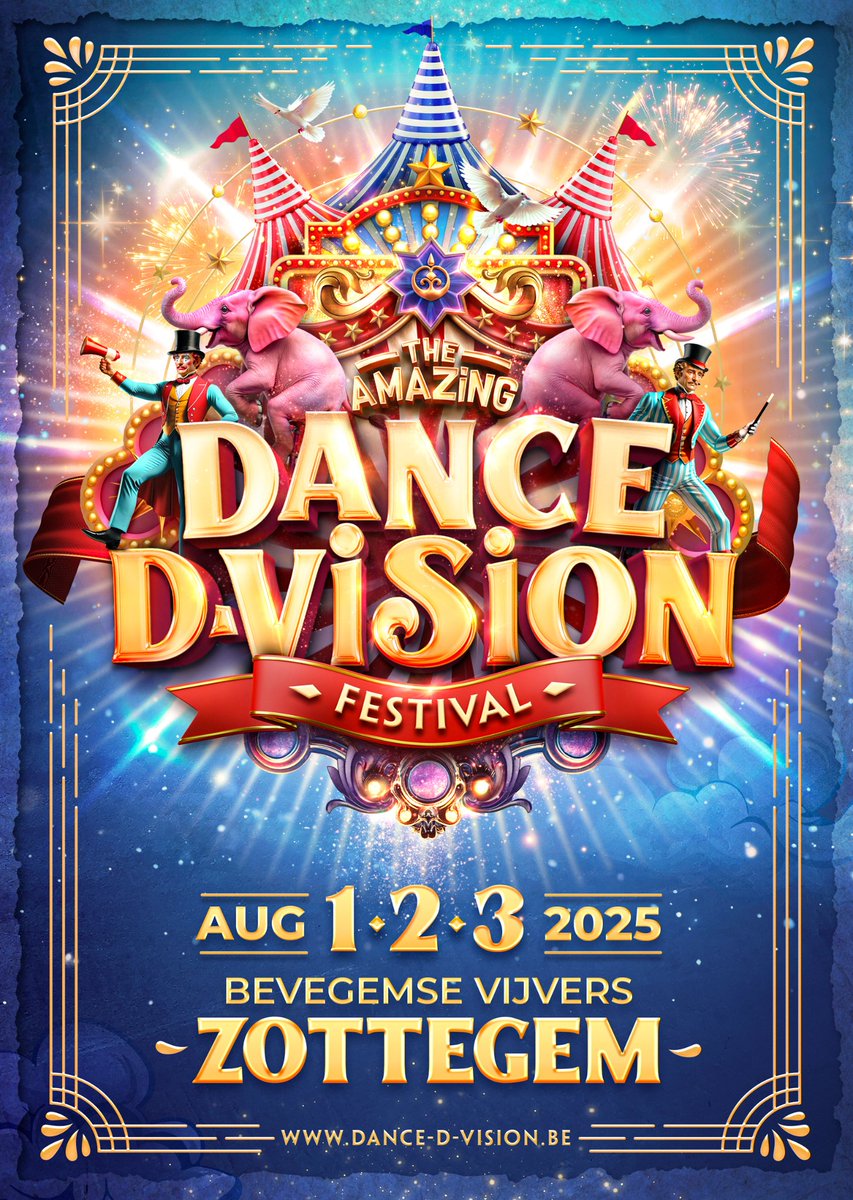 DanceDVision's tweet image. 🎪 Dance D-Vision is back! 🎪

Mark your calendars for August 1, 2 &amp;amp; 3, 2025, because this year we’re bringing the magic of the circus to our festival grounds! 🤹‍♂️