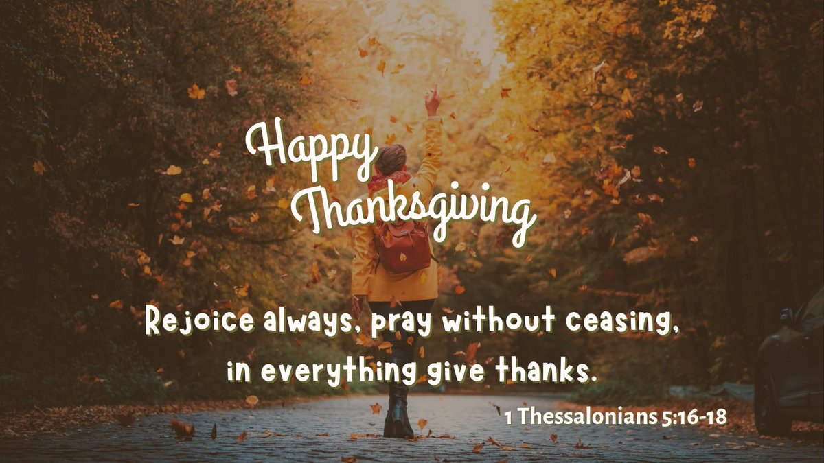 Happy Thanksgiving, friends! 🦃🌻🍂🍁 I'm reminded to be thankful for the many blessings in my life. I hope that no matter your circumstances, you also can be grateful.💕

Tell me, what are you thankful for?

#HappyThanksgiving #blessed #grateful #ineverythinggivethanks