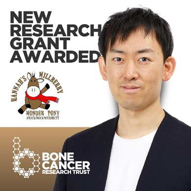 Willberry Wonder Pony (@chiefchemopony) on Twitter photo BREAKING NEWS 📣
This #BoneCancerAwarenessWeek, we are delighted to announce <a href="/BCRT/">Bone Cancer Research Trust</a> & us here <a href="/chiefchemopony/">Willberry Wonder Pony</a> have joined forces and awarded Dr. Jun Ishihara, a joint research grant to investigate the potential of a new immunotherapy approach to osteosarcoma BREAKING NEWS 📣
This #BoneCancerAwarenessWeek, we are delighted to announce <a href="/BCRT/">Bone Cancer Research Trust</a> & us here <a href="/chiefchemopony/">Willberry Wonder Pony</a> have joined forces and awarded Dr. Jun Ishihara, a joint research grant to investigate the potential of a new immunotherapy approach to osteosarcoma