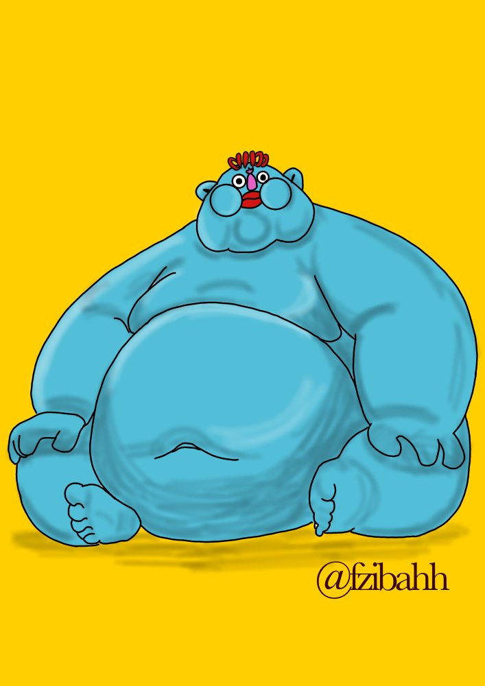 fzibahh's tweet image. Gm Gm 

I had to go bigger🤩for my @airheadfun fan art features a seriously pumped up, chubby character just chillin' in all its glory😂 

Who else is loving the massive vibes this project brings?

Here is my submission☺️
@cryptoHayes @SereiBk @airheadfun 
I hope you guys love it