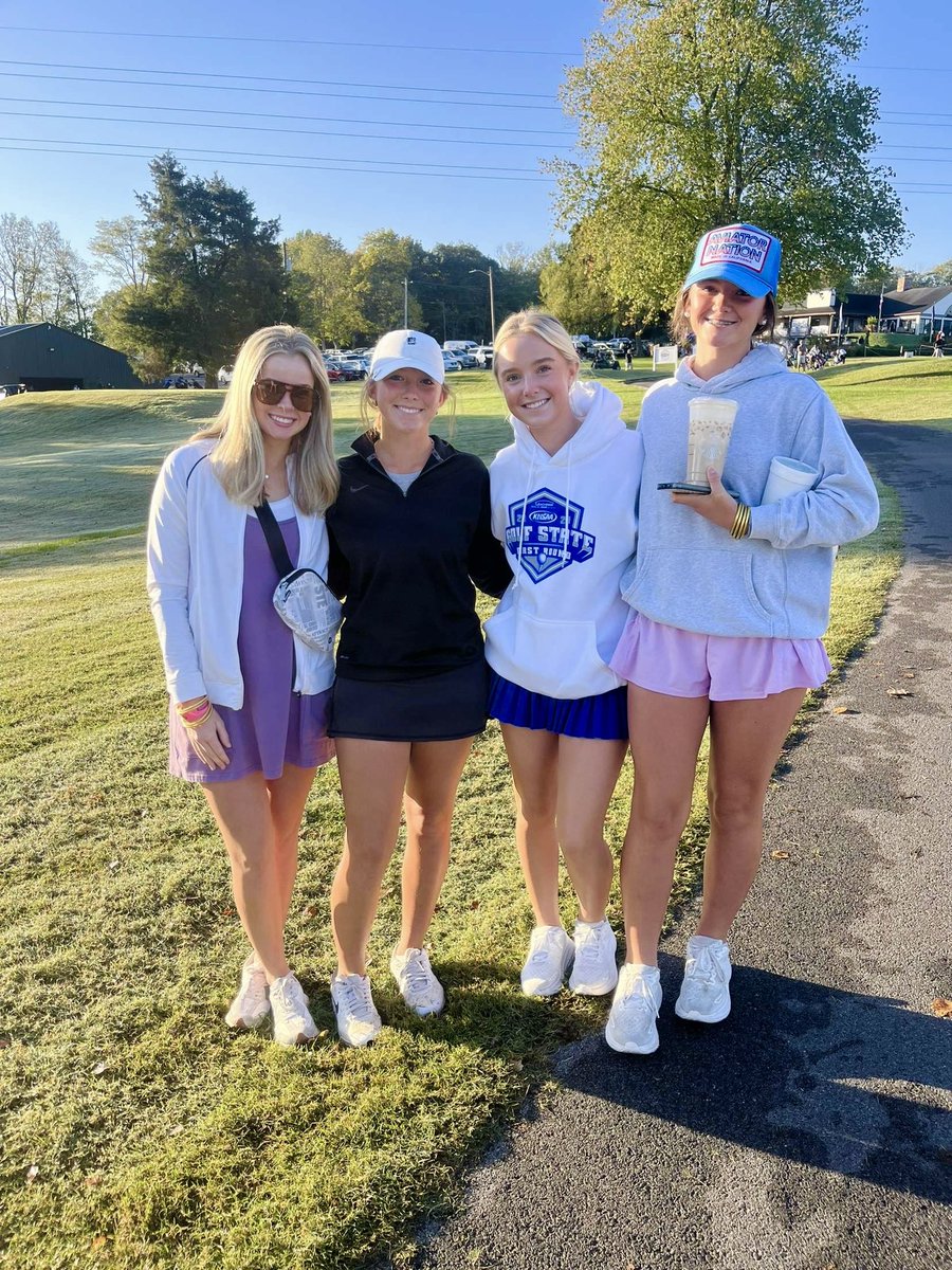 Finished up the State Tournament at Bowling Green CC I shot an 80-75 and placed 10th place out of 90 players!! Really happy with my junior season and can’t wait for next year!