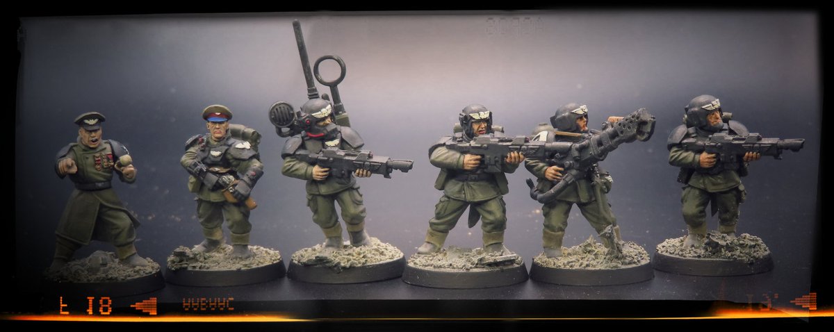 point_hq's tweet image. Another delve into the stash for more repurposing of 40k miniatures for Grimdark Future.
Some old school Cadians with Forge World upgrades now the start of a Human Defence Force 😊
#wargaming #warmongers