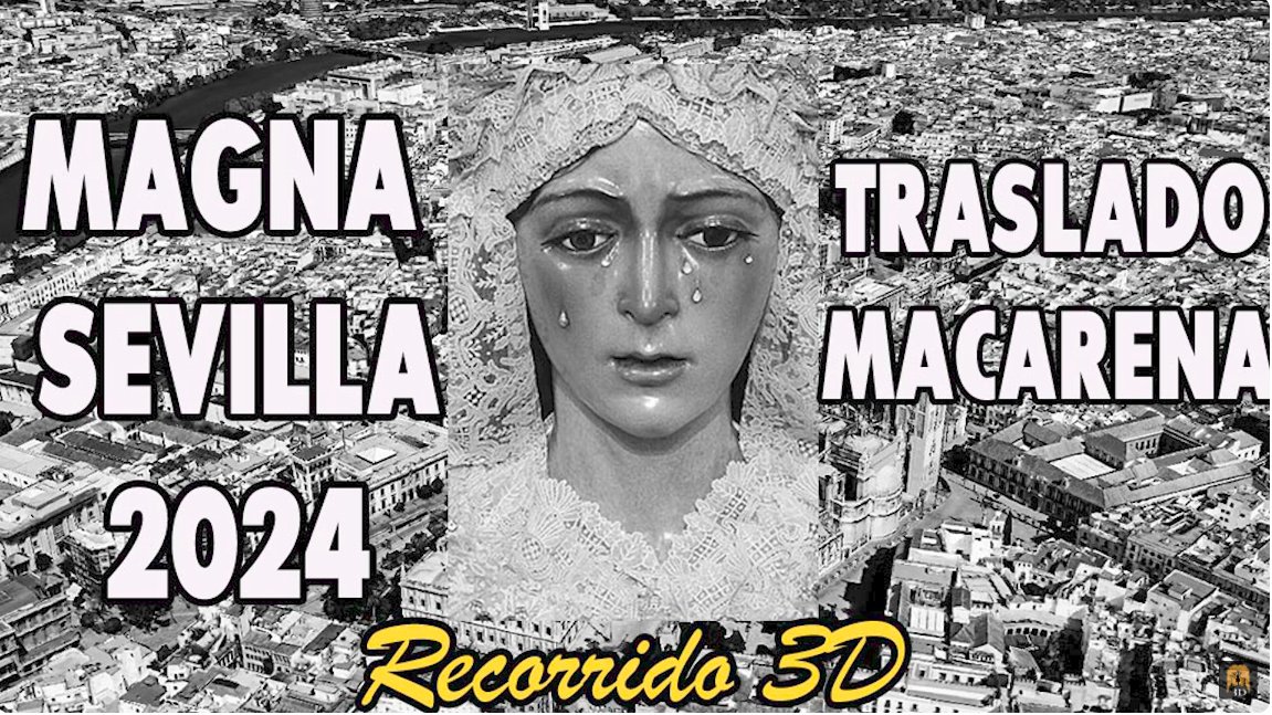 Recorrido 3D a la SI Catedral de la Esperanza Macarena. Sevilla 08 de Diciembre del 2024