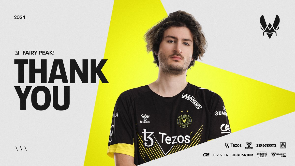 TeamVitality's tweet photo. From player to coach of a world champion team, a major challenge that you have successfully met.

You have once again made your mark on Vitality's history, years later.

Merci et au revoir @FairyPeak ! 🐝 https://t.co/JWTGIRn9vt