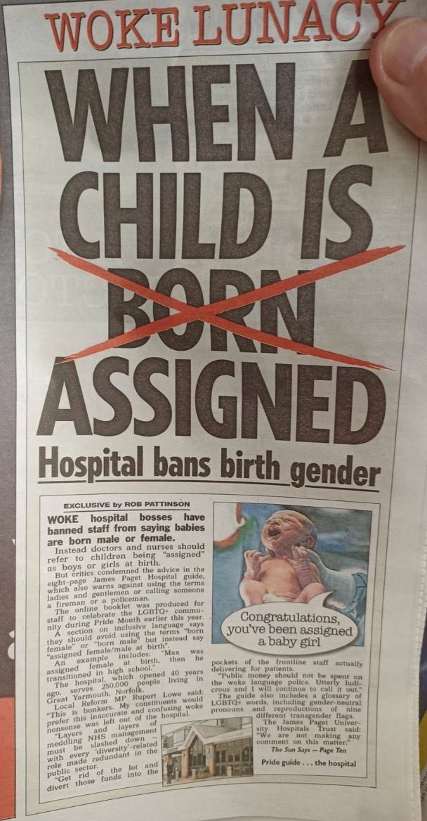 ReformDaily_'s tweet image. 📍NEW: Huge national interest in the woke nonsense from the NHS hospital in Rupert Lowe’s constituency. 

“Credit where it’s due - local journalist @Bruno14Brown broke the story. A fantastic reporter worth following!”

#ReformDaily #WokeAgenda #SupportLocalJournalism