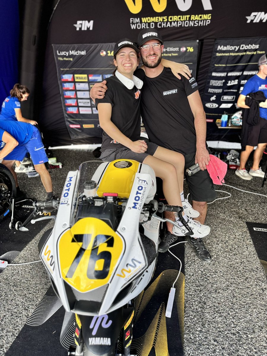 Sekhmet International Motorcycle Racing Team (@sekhmetracing) on Twitter photo It was A HUGE ask for <a href="/Hankse16/">Jamie Hanks-Elliott</a> to just โturn upโ & see what we could do, but this girl & this crew chief make magic happen ๐
Jamie has secured her first ever world championship points finishing Race 2 in P14.
Next stop Jerez ๐ช๐ธ
Obrigado Estoril ๐ต๐น
#SekhmetRacing #WorldWCR It was A HUGE ask for <a href="/Hankse16/">Jamie Hanks-Elliott</a> to just โturn upโ & see what we could do, but this girl & this crew chief make magic happen ๐
Jamie has secured her first ever world championship points finishing Race 2 in P14.
Next stop Jerez ๐ช๐ธ
Obrigado Estoril ๐ต๐น
#SekhmetRacing #WorldWCR