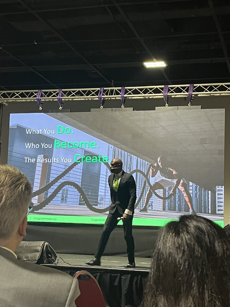 #Excellence is a CHOICE. Vibrant #keynote by <a href="/kaplanmobray/">Kaplan Mobray</a> at <a href="/amisa_us/">AMISA - American Intl. Schools in the Americas</a> #Leadership Conference in #Argentina