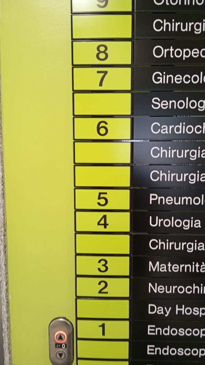 DesignErrands's tweet image. Where, on which floor?  What holds for book tables of contents may not hold for hospitals.

Image: Monza, Italy, October 2024. Credit RC.

#DesignErrands #BadSignage