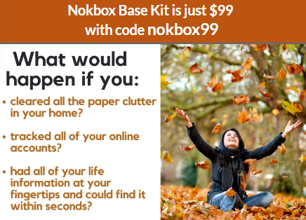 TheNokBox1's tweet image. Let the Nokbox help with all of those things. 
 
We'll guide you, step by step, to organize for a lifetime.  It's like having a professional organizer working right along with you!

nokbox.com
#nokbox#basekit#organize#cleartheclutter# #DeclutterYourSpace