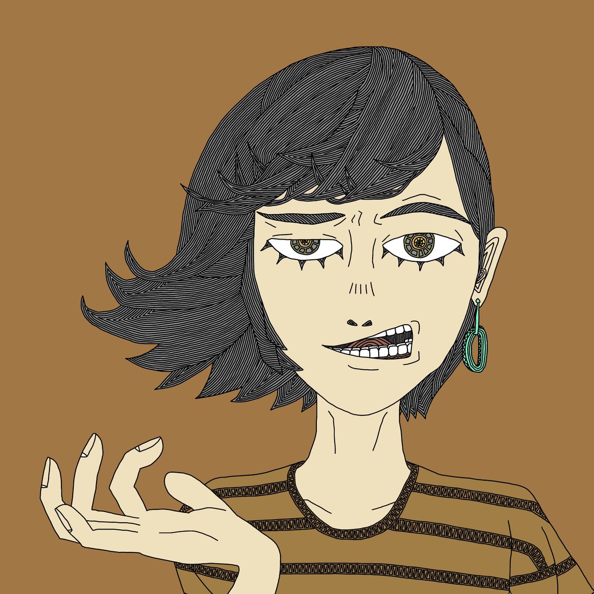 #イラスト #線画