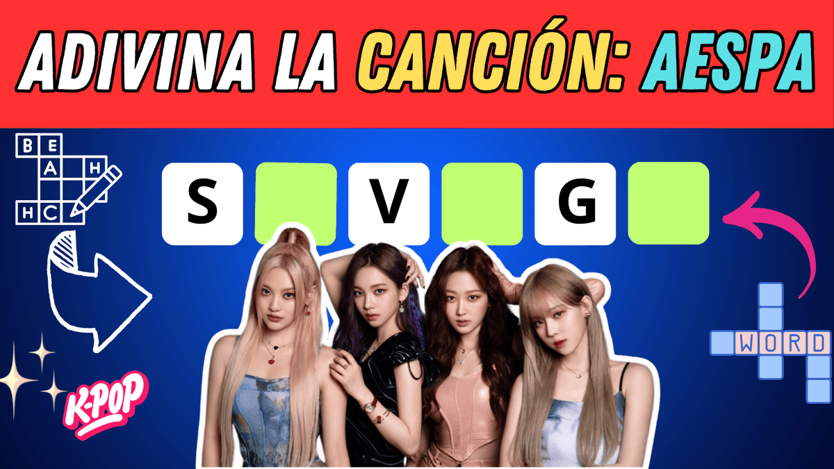 Ramonsjs's tweet photo. Fan de AESPA? Entra al vídeo y adivina la canción por su título incompleto https://t.co/bAZYFj6GXP #aespa #kpop #QuizOfTheDay #QuizTime https://t.co/cIZp72FhRz