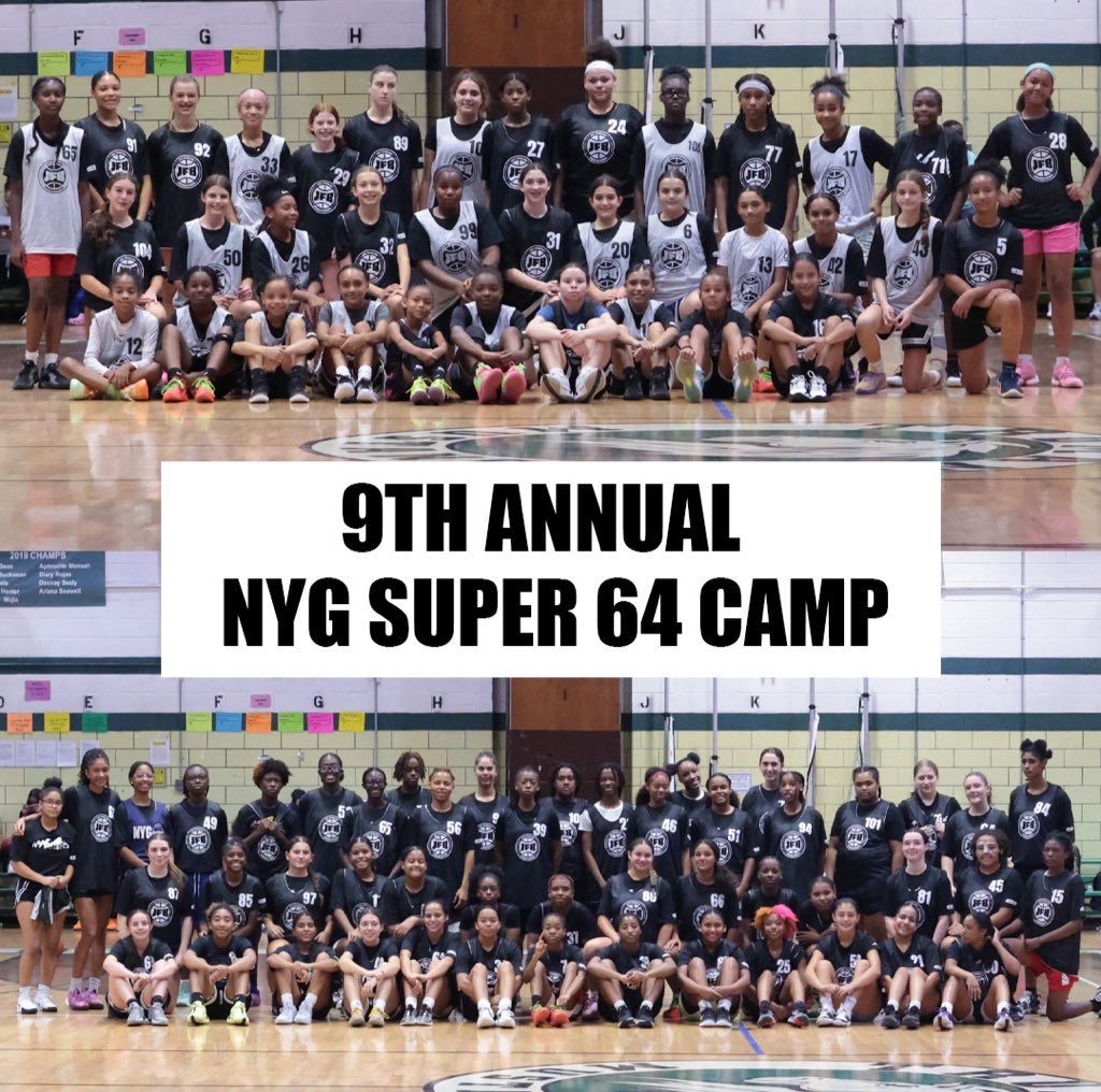 Thanks to all of the families and coaches that help make the 9th Annual #NYGSuper64 a huge success. MANY new names NCAA coaches need to know.