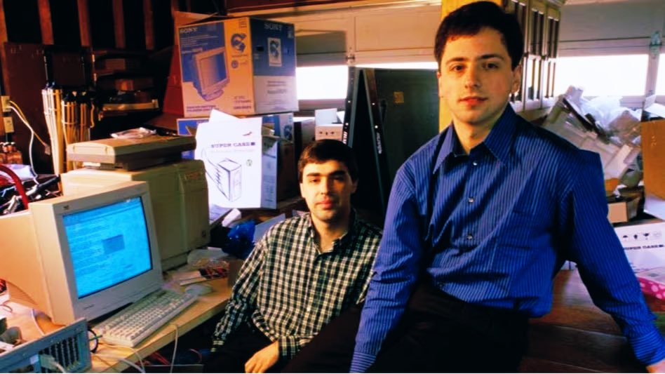 KonnoMeli's tweet photo. Larry Page et Sergey Brin, les fondateurs de Google, ont lancé leur moteur de recherche depuis leur chambre universitaire à Stanford en 1996. https://t.co/I8C6L8NBgz