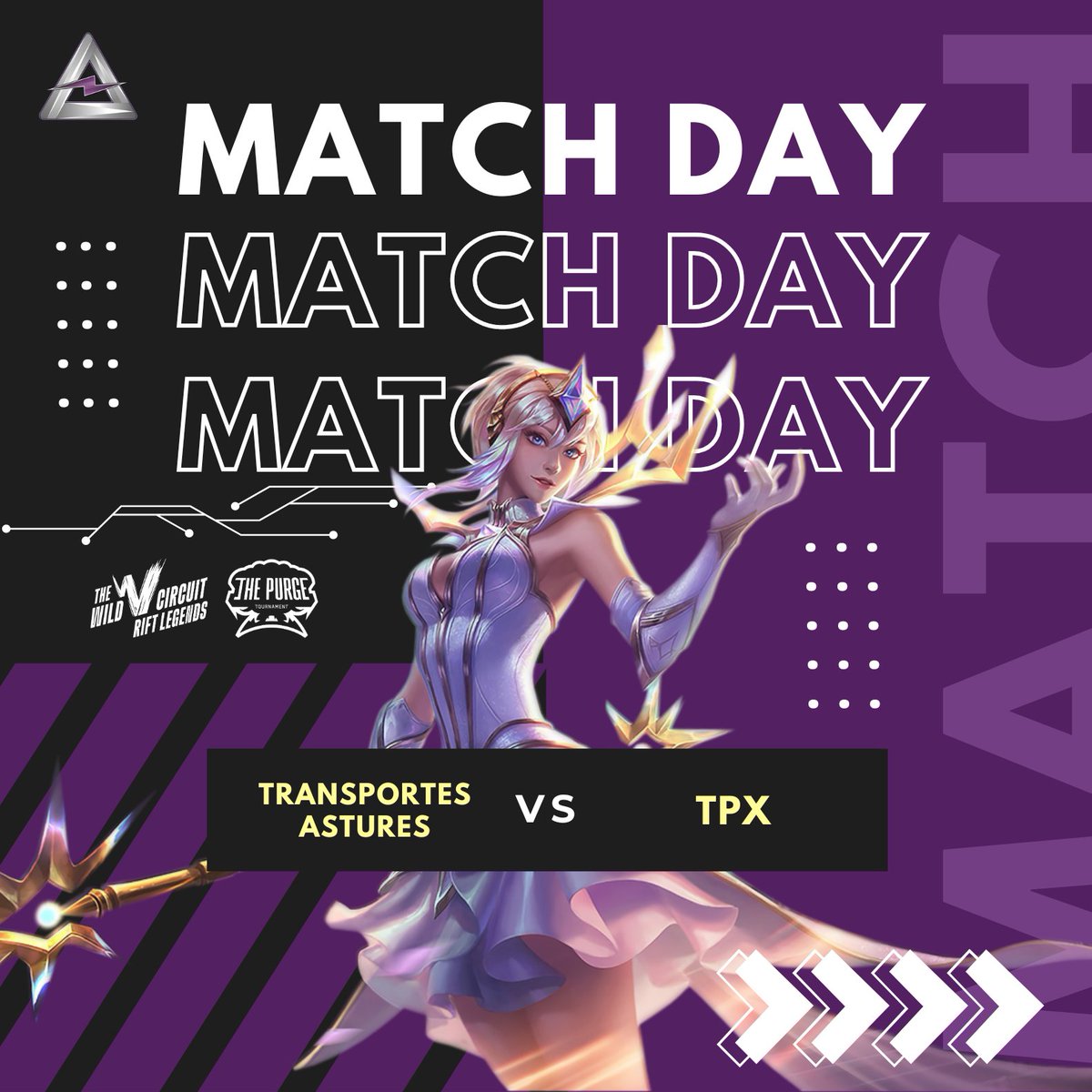 MATCH DAY | Liga Salvaje - Jornada 1

Si no era suficiente a las 18h emea, 20h liga salvaje... A las 22h continuamos con la fiesta. 🥳

📅 13 de octubre (hoy)
⏰ 22:00h
<a href="/TranportesAstur/">Transportes Astures</a> 🆚 <a href="/TPXeSportsWR/">Twilight Phoenix</a> 

📺 En nuestro hogar: link en el primer comentario.