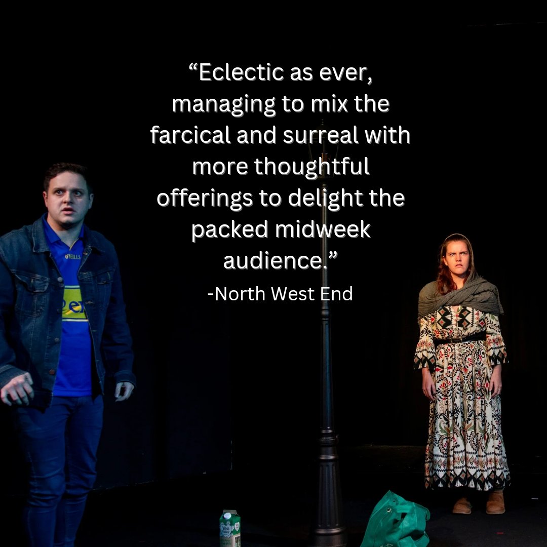 Have you got your tickets for JB Shorts 25 yet? With reviews like this, we expect more sell out shows in week two of the run, so do book if you're planning to come! (Last time Thurs-Saturday sold out!)

ticketsource.co.uk/whats-on/manch…
<a href="/53two/">53two</a>