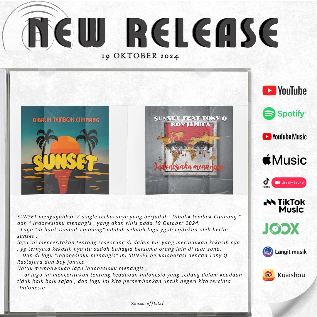 Stream on platform music 19 Oktober 2024 ❤️💛💚