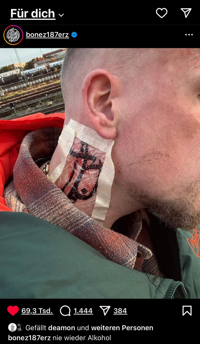 Pleuntahh's tweet image. Bonez mit Bushido Tattoo vor GTA 6