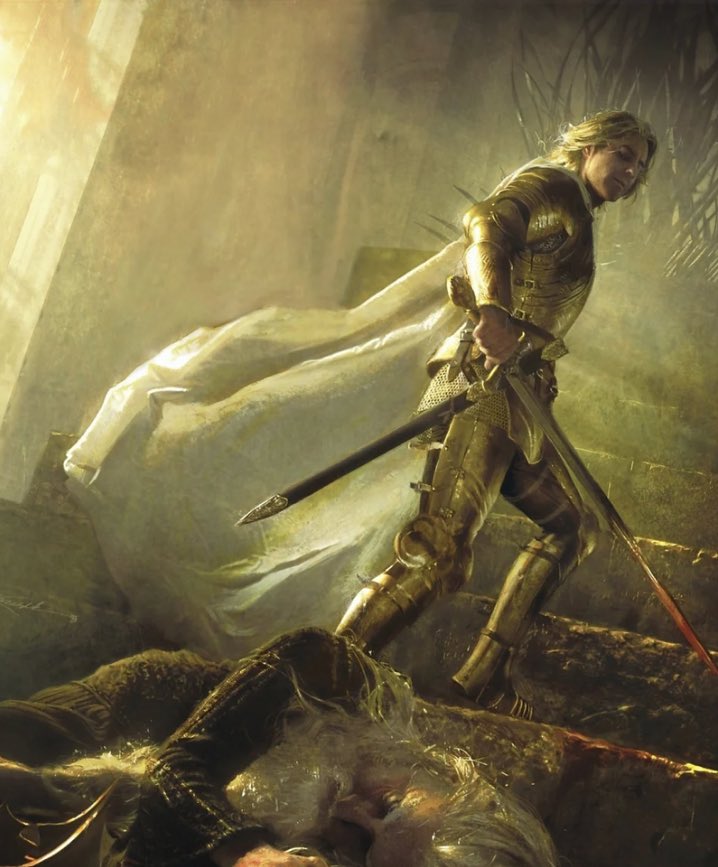 ghostnjon's tweet image. This is probably the coldest asoiaf art ever