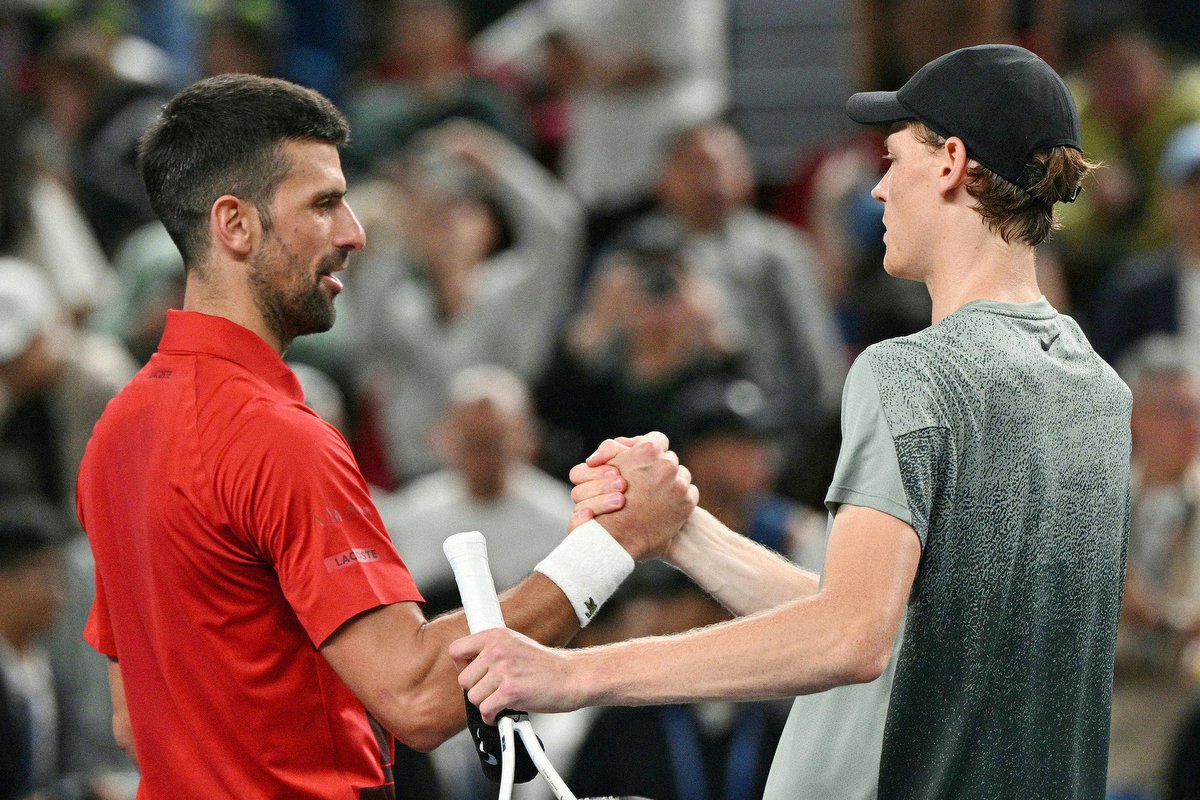 Novak Djokovic (@djokernole) on Twitter photo Tough to take the L at a tournament so close to my heart but wasn’t meant to be today. Bravo <a href="/janniksin/">Jannik Sinner</a> & team for today’s win & incredible year💪. To people of Shanghai, thank you for support, passion & kindness 🙏🏼❤️. It’s been very special to be back here. See you soon 🇨🇳 谢谢 Tough to take the L at a tournament so close to my heart but wasn’t meant to be today. Bravo <a href="/janniksin/">Jannik Sinner</a> & team for today’s win & incredible year💪. To people of Shanghai, thank you for support, passion & kindness 🙏🏼❤️. It’s been very special to be back here. See you soon 🇨🇳 谢谢