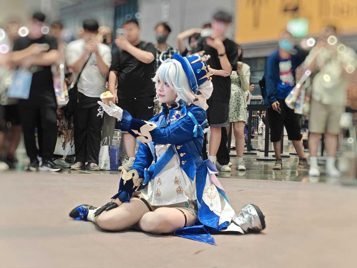 raku_lo's tweet photo. 原神FES的芙宁娜cos，但是河野华
亲历了从开始到结束
但侧边机位过侧成了本人之遗憾😭
(此为结���部分，Part.3) https://t.co/W0ukEG8rWr