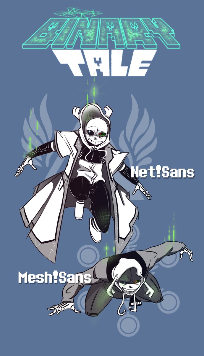 Cramera10's tweet photo. 10.10 was the birthday of the binary twins - Mesh & Net! Hooray!
BinaryTale's 4th Anniversary!!! ^_^
#Undertale #UndertaleAU #BinaryTale #MeshSans #NetSans #Sans #AggressiveMutant https://t.co/oaqIcZSKAP