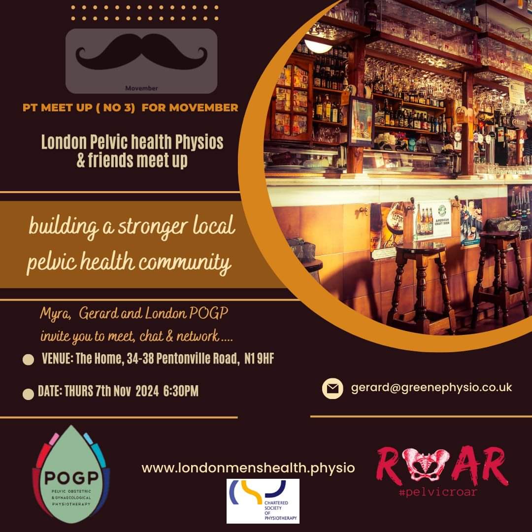 London Pelvic Health meet up for Mo
