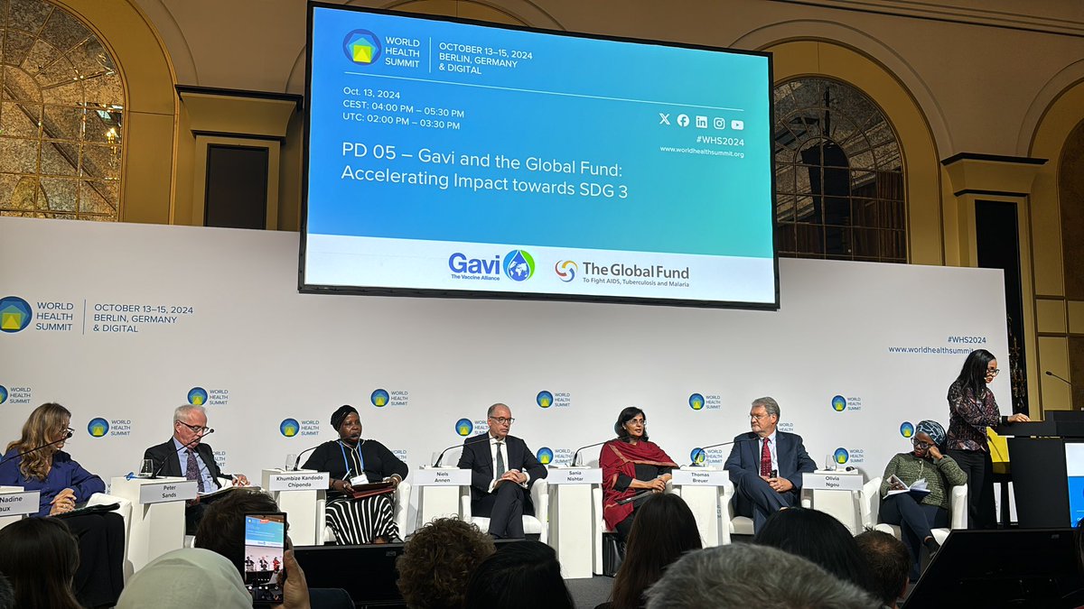AVAC (@hivpxresearch) on Twitter photo .<a href="/SaniaNishtar/">Dr Sania Nishtar</a> kicks off <a href="/gavi/">Gavi, the Vaccine Alliance</a>/<a href="/GlobalFund/">The Global Fund</a> session by praising the cofinancing commitments are being met and in some cases exceeded - itâs not all doom and gloom from replenishment world. #WHS2024 .<a href="/SaniaNishtar/">Dr Sania Nishtar</a> kicks off <a href="/gavi/">Gavi, the Vaccine Alliance</a>/<a href="/GlobalFund/">The Global Fund</a> session by praising the cofinancing commitments are being met and in some cases exceeded - itâs not all doom and gloom from replenishment world. #WHS2024