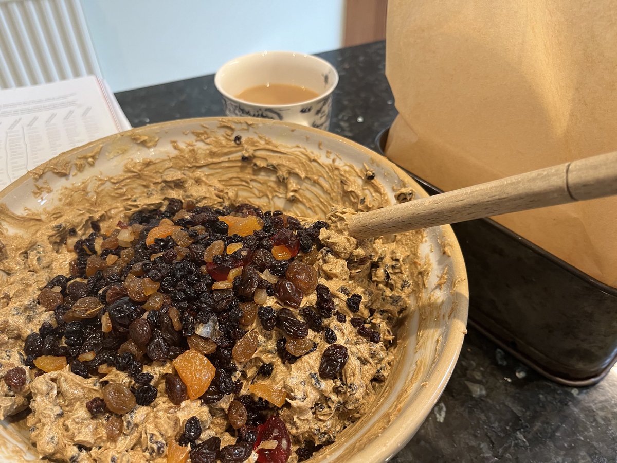 It begins. With my nana’s spoon and her tin that she inherited…