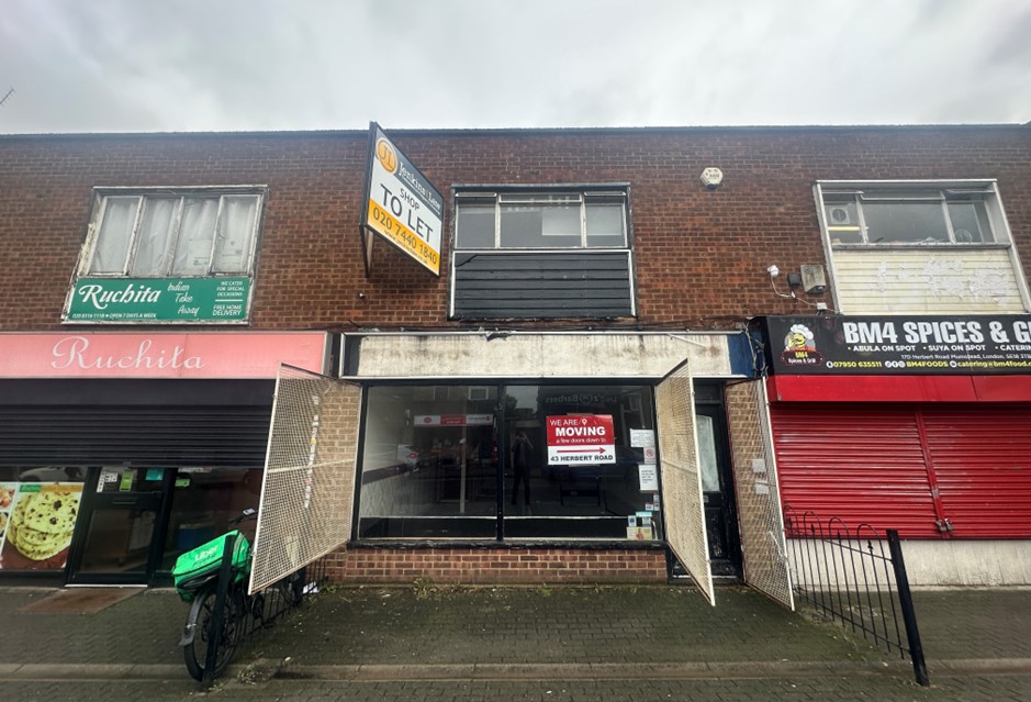 Jenkins Law #JenkinsLaw
#SE18 Plumstead Common
Herbert Rd to Rent 
each.co.uk/w/240911104013…
A GF &amp; First Floor unit. Near Woolwich Arsenal Station (National Rail &amp; DLR) &amp; Woolwich Station (Elizabeth Line Services). Nearby retailers are well-established independent occupiers.