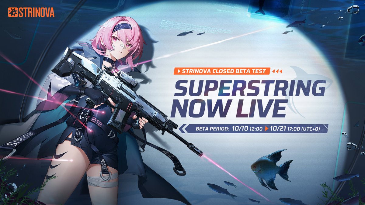 Strinova on X: “Superstring Test is in full swing! Don’t miss your